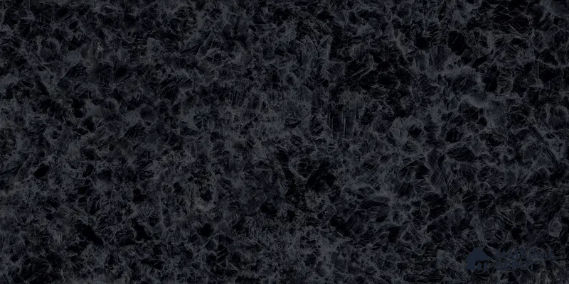 Marble Floor & Wall Tile TL 10855 C Bravit Nero 4 ft x 2 ft High Gloss Finish Vitrified Tile - 9 mm | 6 Random Designs | Suitable for Living Room, Bedroom & Kitchen