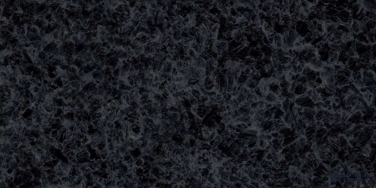 Marble Floor & Wall Tile TL 10855 C Bravit Nero 4 ft x 2 ft High Gloss Finish Vitrified Tile - 9 mm | 6 Random Designs | Suitable for Living Room, Bedroom & Kitchen