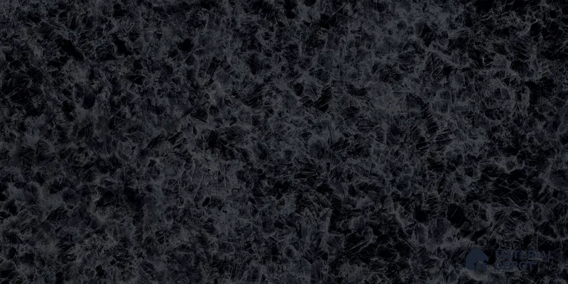 Marble Floor & Wall Tile TL 10855 C Bravit Nero 4 ft x 2 ft High Gloss Finish Vitrified Tile - 9 mm | 6 Random Designs | Suitable for Living Room, Bedroom & Kitchen