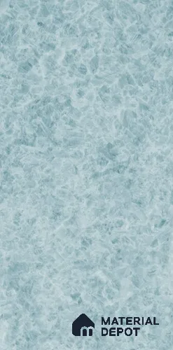 Marble Floor & Wall Tile TL 10855 B Bravit Teal 4 ft x 2 ft Glossy Finish Vitrified Tile - 9 mm | 6 Random Designs | Suitable for Living Room, Bedroom & Kitchen