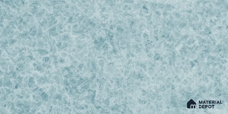 Marble Floor & Wall Tile TL 10855 B Bravit Teal 4 ft x 2 ft Glossy Finish Vitrified Tile - 9 mm | 6 Random Designs | Suitable for Living Room, Bedroom & Kitchen