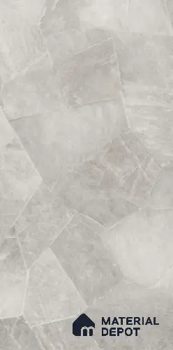 Marble Floor & Wall Tile TL 10861 Smokey Quartz Grey 4 ft x 2 ft Glossy Finish Vitrified Tile - 9 mm | 5 Random Designs | Suitable for Living Room, Bedroom & Kitchen