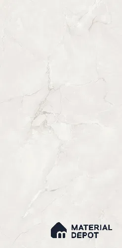 Marble Floor & Wall Tile TL 11971 Endless Sofita Bianco 4 ft x 2 ft Glossy Finish Vitrified Tile - 9 mm