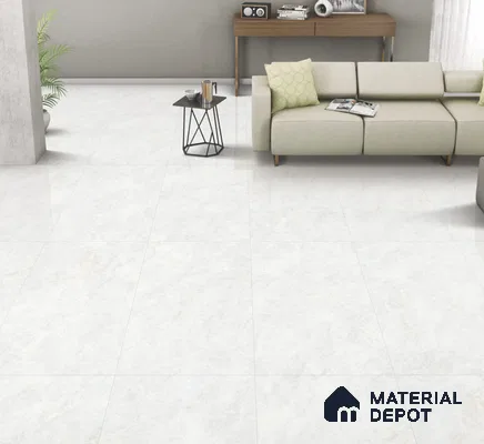 Marble Floor & Wall Tile TL 10860 B Nevia Tajmahal Ice 4 ft x 2 ft Glossy Finish Vitrified Tile - 9 mm | 6 Random Designs | Suitable for Living Room, Bedroom & Kitchen