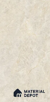 Marble Floor & Wall Tile TL 10860 Nevia Tajmahal Beige 4 ft x 2 ft Glossy Finish Vitrified Tile - 9 mm | 6 Random Designs | Suitable for Living Room, Bedroom & Kitchen