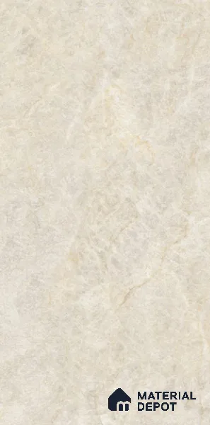 Marble Floor & Wall Tile TL 10860 Nevia Tajmahal Beige 4 ft x 2 ft Glossy Finish Vitrified Tile - 9 mm | 6 Random Designs | Suitable for Living Room, Bedroom & Kitchen