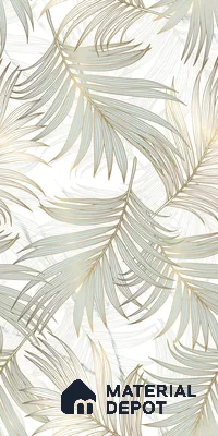 Tropical Wall Tile TL 12230 Antolia Decore 4 ft x 2 ft Policer Glid Finish Vitrified Tile - 9 mm | Suitable for Bathroom, Accent/Feature Wall, Foyer