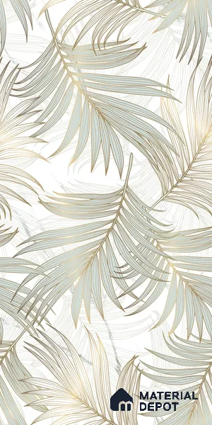 Tropical Wall Tile TL 12230 Antolia Decore 4 ft x 2 ft Policer Glid Finish Vitrified Tile - 9 mm | Suitable for Bathroom, Accent/Feature Wall, Foyer