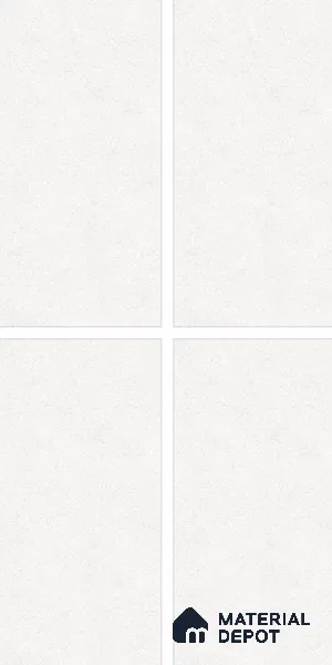 Stone Floor & Wall Tile TL 10851 B Blossom White 4 ft x 2 ft Carving Matte Finish Vitrified Tile - 9 mm | Suitable for Living Room, Bedroom & Kitchen