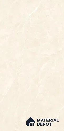 Marble Floor & Wall Tile TL 11952 Flurry Crema Infinity 4 ft x 2 ft Glossy Finish Vitrified Tile - 9 mm