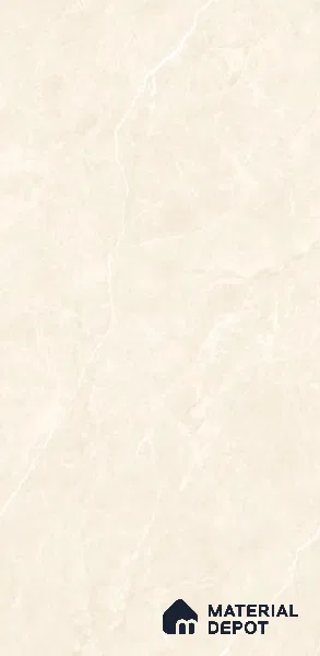 Marble Floor & Wall Tile TL 11952 Flurry Crema Infinity 4 ft x 2 ft Glossy Finish Vitrified Tile - 9 mm