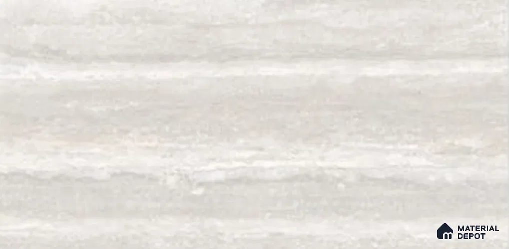 Stone Floor & Wall Tile TL 11993 Traverk White 4 ft x 2 ft Matte Finish Vitrified Tile - 9 mm