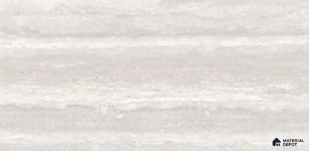 Stone Floor & Wall Tile TL 11993 Traverk White 4 ft x 2 ft Matte Finish Vitrified Tile - 9 mm 