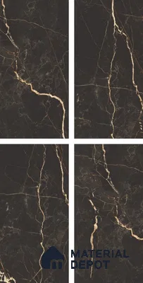 Marble Floor & Wall Tile TL 10869 Port Laurent 4 ft x 2 ft High Gloss Finish Vitrified Tile - 9 mm | 5 Random Designs | Suitable for Living Room, Bedroom & Kitchen