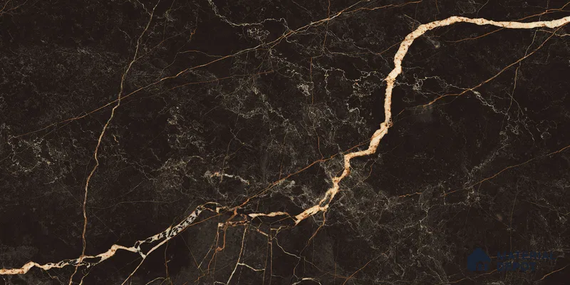 Marble Floor & Wall Tile TL 10869 Port Laurent 4 ft x 2 ft High Gloss Finish Vitrified Tile - 9 mm | 5 Random Designs | Suitable for Living Room, Bedroom & Kitchen