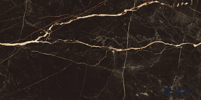 Marble Floor & Wall Tile TL 10869 Port Laurent 4 ft x 2 ft High Gloss Finish Vitrified Tile - 9 mm | 5 Random Designs | Suitable for Living Room, Bedroom & Kitchen
