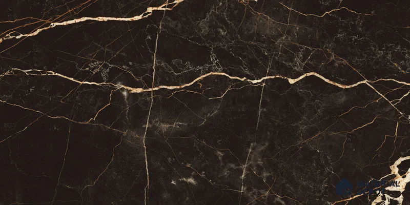 Marble Floor & Wall Tile TL 10869 Port Laurent 4 ft x 2 ft High Gloss Finish Vitrified Tile - 9 mm | 5 Random Designs | Suitable for Living Room, Bedroom & Kitchen