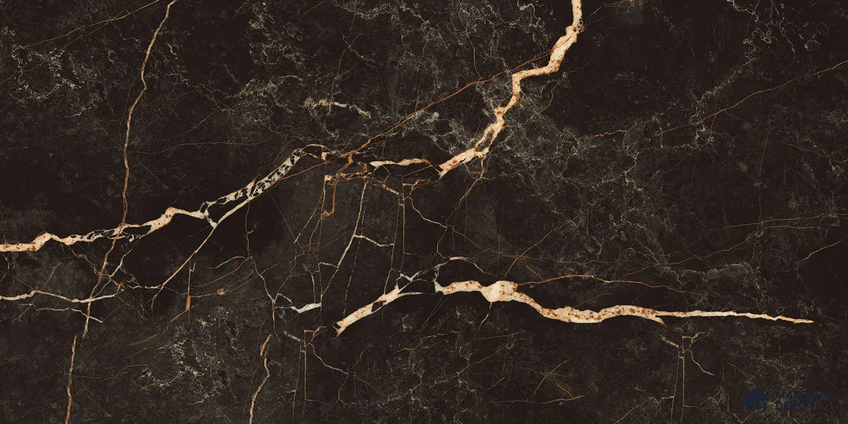 Marble Floor & Wall Tile TL 10869 Port Laurent 4 ft x 2 ft High Gloss Finish Vitrified Tile - 9 mm | 5 Random Designs | Suitable for Living Room, Bedroom & Kitchen