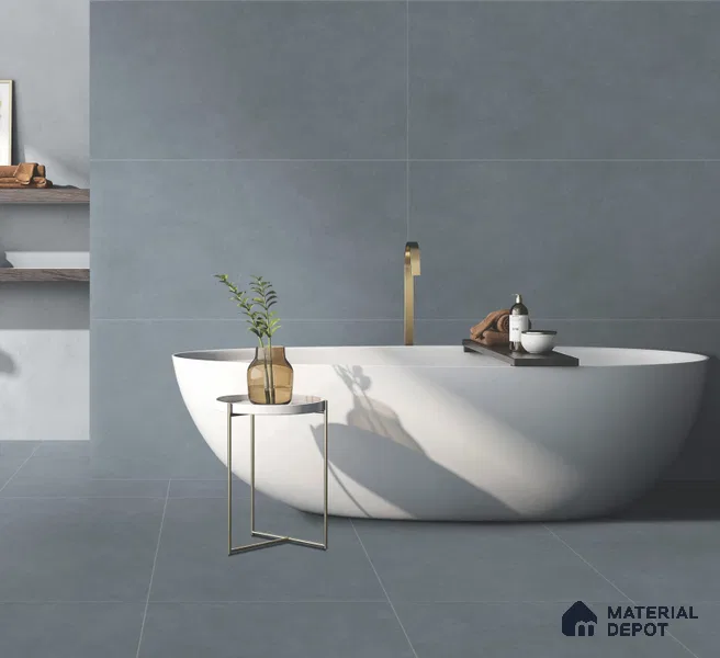 Stone Floor & Wall Tile TL 10847 E Theo Seabed 4 ft x 2 ft Matte Finish Vitrified Tile - 9 mm | Suitable for Living Room, Bedroom & Kitchen