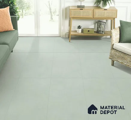 Stone Floor & Wall Tile TL 10847 D Theo Misty 4 ft x 2 ft Matte Finish Vitrified Tile - 9 mm | Suitable for Living Room, Bedroom & Kitchen