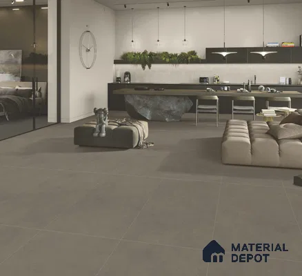 Stone Floor & Wall Tile TL 10847 Theo Bristla 4 ft x 2 ft Matte Finish Vitrified Tile - 9 mm | Suitable for Living Room, Bedroom & Kitchen