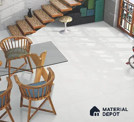 Stone Floor & Wall Tile TL 10847 C Theo Frothy 4 ft x 2 ft Matte Finish Vitrified Tile - 9 mm | Suitable for Living Room, Bedroom & Kitchen