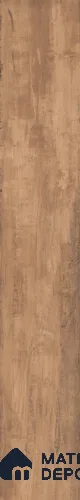 Wood Look Floor TL 13329 August Brown 4 ft x 8 inch GHR Finish Vitrified Tile - 9 mm