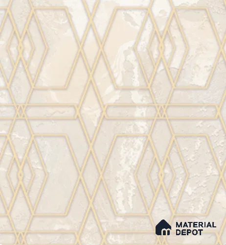 4002 | 10 Meter x 21 Inches Patterned Look Wallpaper - 57.41 Sq. Ft. | Minimum 15% wastage during installation