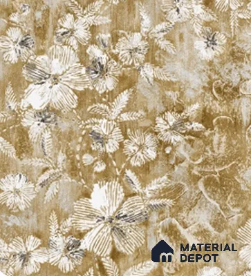 4008 | 10 Meter x 21 Inches Florals Look Wallpaper - 57.41 Sq. Ft. | Minimum 15% wastage during installation