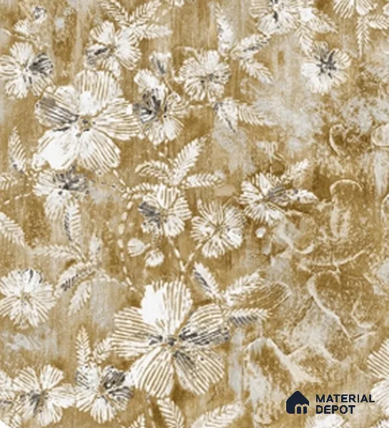 4008 | 10 Meter x 21 Inches Florals Look Wallpaper - 57.41 Sq. Ft. | Minimum 15% wastage during installation