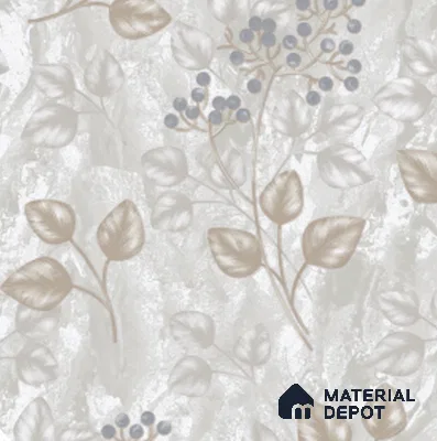 4017 | 10 Meter x 21 Inches Florals Look Wallpaper - 57.41 Sq. Ft. | Minimum 15% wastage during installation
