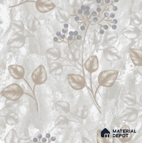 4017 | 10 Meter x 21 Inches Florals Look Wallpaper - 57.41 Sq. Ft. | Minimum 15% wastage during installation