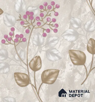 4018 | 10 Meter x 21 Inches Florals Look Wallpaper - 57.41 Sq. Ft. | Minimum 15% wastage during installation