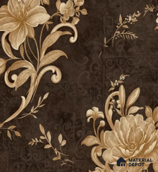 4028 | 10 Meter x 21 Inches Florals Look Wallpaper - 57.41 Sq. Ft. | Minimum 15% wastage during installation