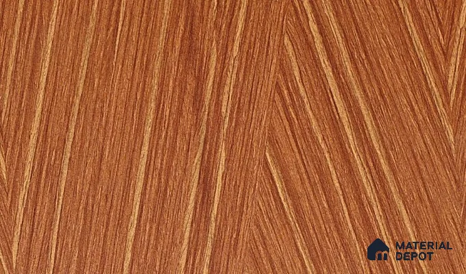 Wooden Look LM 21116 C Zebrano Ridge Wooden Suede Finish 8 ft x 4 ft Decorative Laminate - 1 mm | Suitable for TV Unit, Wardrobe, Kitchen Cabinets