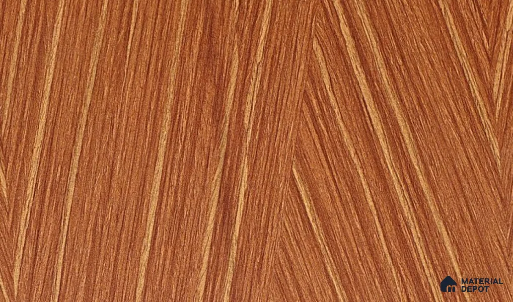 Wooden Look LM 21116 C Zebrano Ridge Wooden Suede Finish 8 ft x 4 ft Decorative Laminate - 1 mm | Suitable for TV Unit, Wardrobe, Kitchen Cabinets