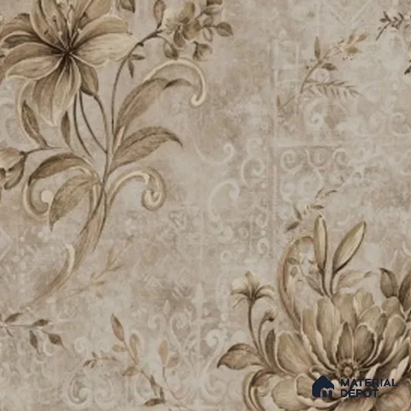 4029 | 10 Meter x 21 Inches Florals Look Wallpaper - 57.41 Sq. Ft. | Minimum 15% wastage during installation