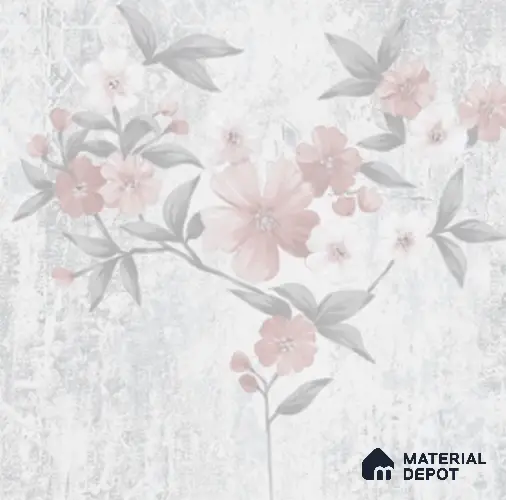 4034 | 10 Meter x 21 Inches Florals Look Wallpaper - 57.41 Sq. Ft. | Minimum 15% wastage during installation