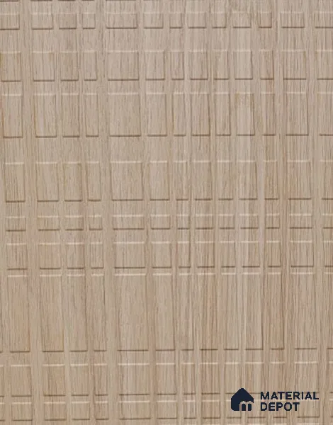 Patterened Look LM 21127 Pavona Mist Cube Texture Finish 8 ft x 4 ft Decorative Laminate - 1 mm | Suitable for Bedroom, TV Unit, Wardrobe