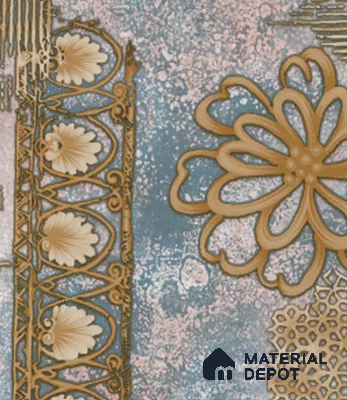 4042 | 10 Meter x 21 Inches Patterned Look Wallpaper - 57.41 Sq. Ft. | Minimum 15% wastage during installation