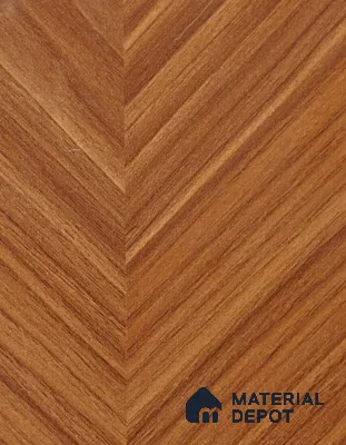 Wooden Look LM 21131 B Royal Teakline Wooden High Gloss Finish 8 ft x 4 ft Decorative Laminate - 1 mm | Suitable for TV Unit, Wardrobe, Kitchen Cabinets