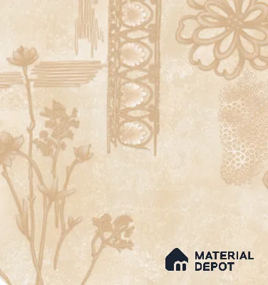 4044 | 10 Meter x 21 Inches Patterned Look Wallpaper - 57.41 Sq. Ft. | Minimum 15% wastage during installation