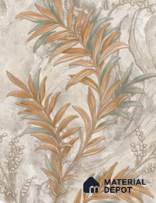 4046 | 10 Meter x 21 Inches Florals Look Wallpaper - 57.41 Sq. Ft. | Minimum 15% wastage during installation
