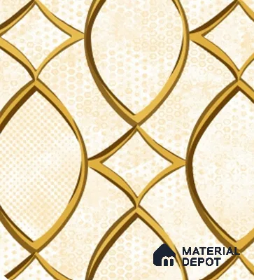 4049 | 10 Meter x 21 Inches Geometric Look Wallpaper - 57.41 Sq. Ft. | Minimum 15% wastage during installation