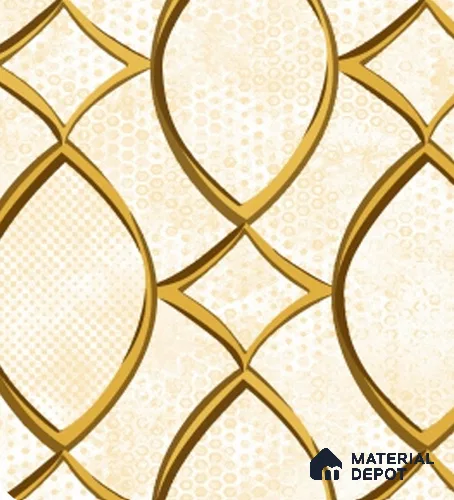 4049 | 10 Meter x 21 Inches Geometric Look Wallpaper - 57.41 Sq. Ft. | Minimum 15% wastage during installation