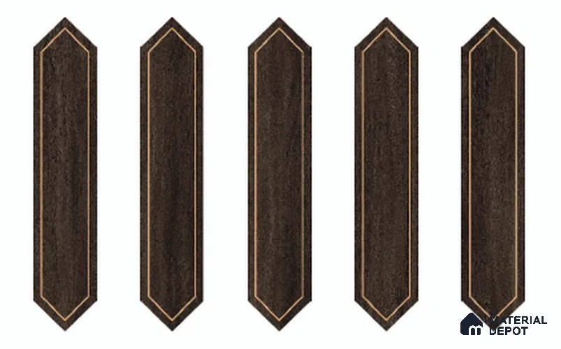 Wood Look Floor TL 13327 G Diamante Wood 1102 B 42 inch x 8 inch Satin Finish Porcelain Tile - 9 mm | 7 Random Designs