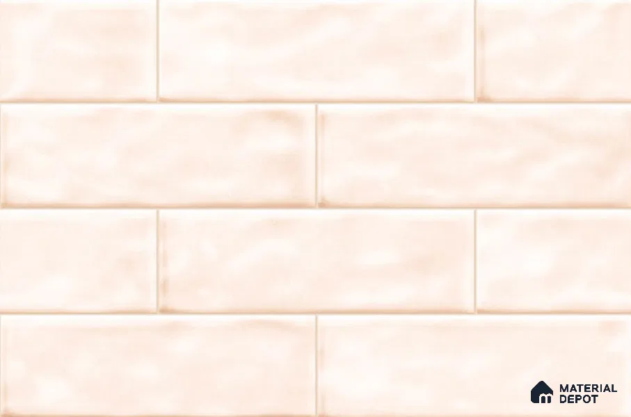 TL 08303 Beige Light 1.5 ft x 1 ft Glossy Finish Ceramic Wall Tile - 7.5 mm
