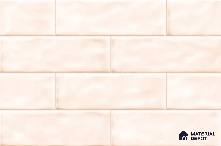 TL 08303 Beige Light 1.5 ft x 1 ft Glossy Finish Ceramic Wall Tile - 7.5 mm