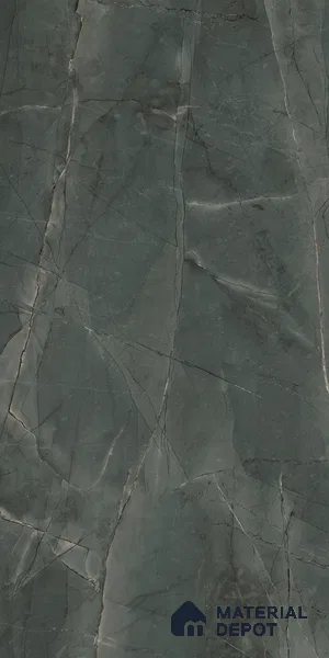 46024 MR+ HC Emerald Fine Marble 8 ft x 4 ft MR + High Gloss Finish Decorative Laminate - 1 mm | Suitable for TV Unit, Wardrobe, Kitchen Cabinets