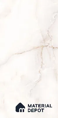 Marble Floor & Wall Tile TL 13211 Antisky white 4 ft x 2 ft Glossy Finish Vitrified Tile - 9 mm | 5 Random Design | Suitable For Living Room, Bedroom & Dining Area